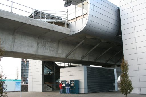 Docklands Light Railway station at West Silvertown