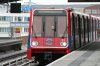 thumbnail picture of Docklands Light Railway unit 91 at West Silvertown station