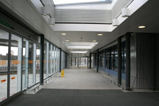 Docklands Light Railway station at London City Airport