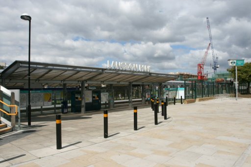 Docklands Light Railway station at Langdon Park