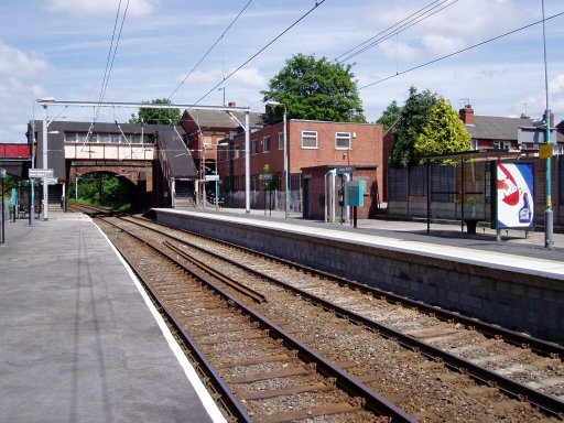 Metrolink stop at Dane Road