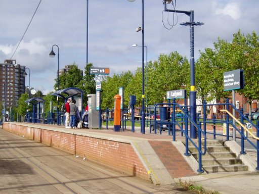 Metrolink stop at Ladywell
