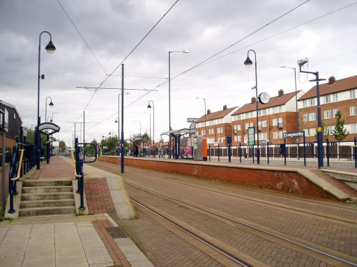 Metrolink stop at Langworthy