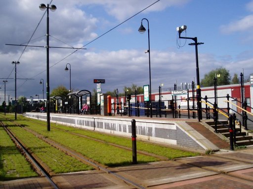 Metrolink stop at Harbour City