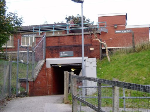 Metrolink stop at Besses o'th'Barn