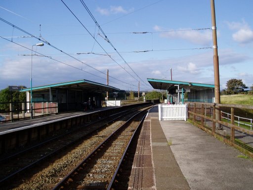 Metrolink stop at Radcliffe