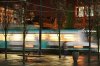 thumbnail picture of Metrolink tram night at Piccadilly Gardens