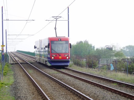 Midland Metro Line One at Handsworth, Booth Street