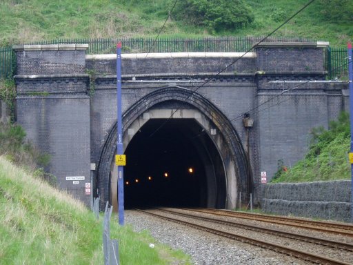 Midland Metro Line One at Hill Top tunnel