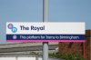 thumbnail picture of Midland Metro sign at The Royal stop