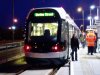 thumbnail picture of Nottingham Express Transit tram First day at Phoenix Park stop