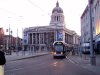 thumbnail picture of Nottingham Express Transit tram First day at Old Market Square stop