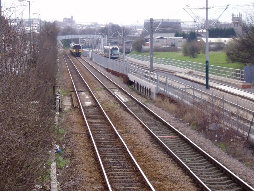 Nottingham Express Transit Line One at David Lane