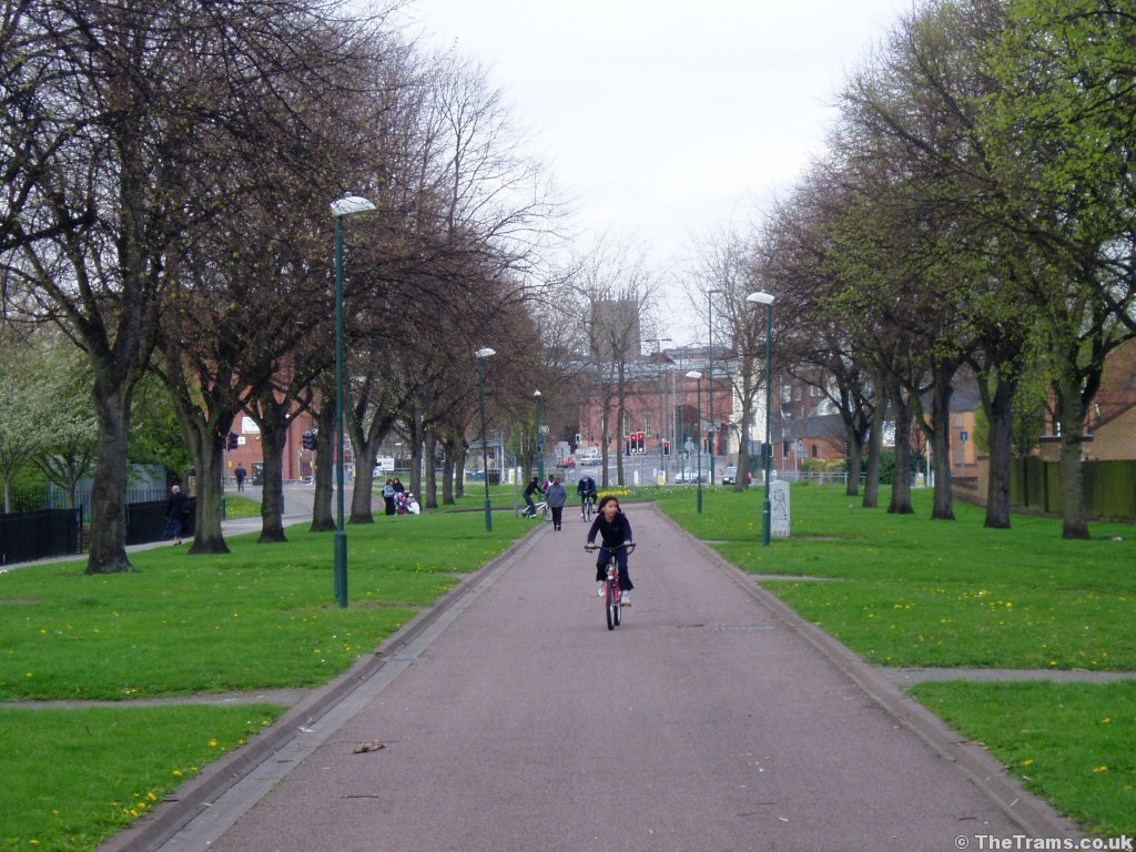 Picture of Nottingham Express Transit tram stop at Meadows Centre