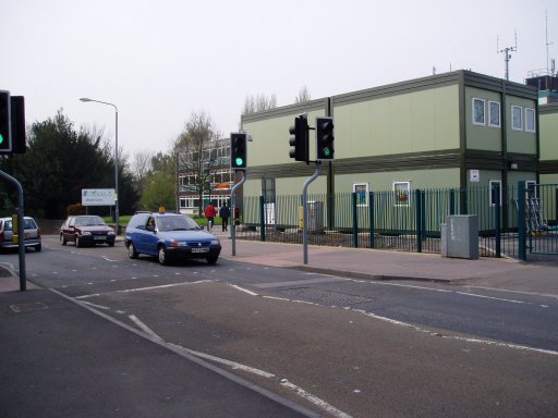 Nottingham Express Transit tram stop at Broxtowe College