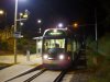 thumbnail picture of Nottingham Express Transit tram night at Cinderhill stop