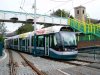 thumbnail picture of Nottingham Express Transit tram 211 at Bulwell stop