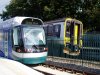 thumbnail picture of Nottingham Express Transit tram 209 at Bulwell stop