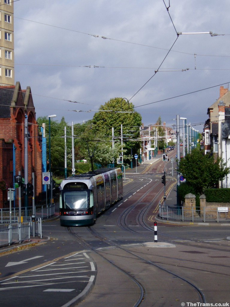 Picture of Nottingham Express Transit 214 at Noel Street TheTrams.co.uk
