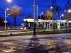 thumbnail picture of Nottingham Express Transit tram dawn at Wilkinson Street stop