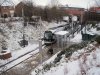thumbnail picture of Nottingham Express Transit tram snow at Cinderhill stop