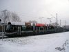 thumbnail picture of Nottingham Express Transit tram snow at Butler's Hill stop