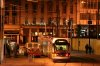 thumbnail picture of Nottingham Express Transit tram night at Old Market Square