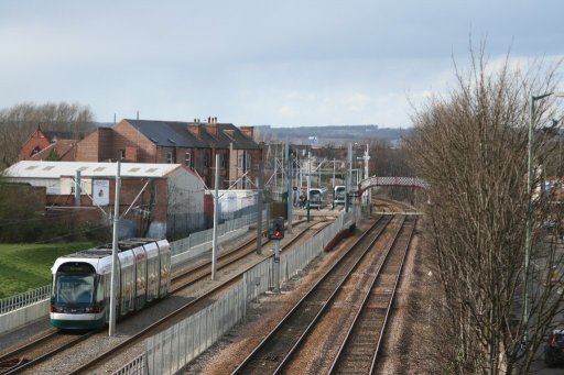 Nottingham Express Transit engineering work