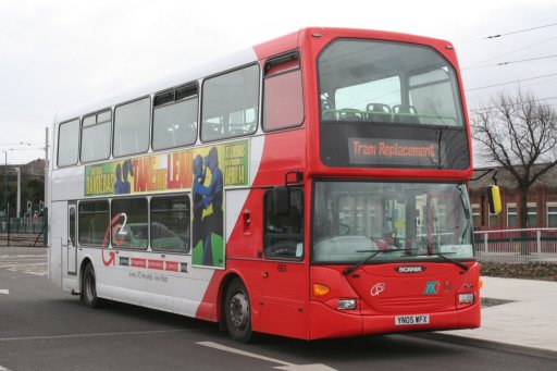 Nottingham Express Transit engineering work