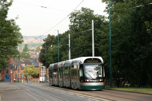 Nottingham Express Transit tram 204 at Mount Hooton Road