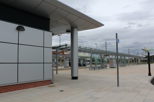 Nottingham Express Transit tram stop at Clifton South