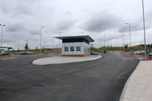 Nottingham Express Transit tram stop at Clifton South