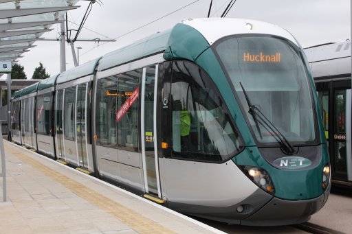 Nottingham Express Transit tram 237 at Toton Lane stop