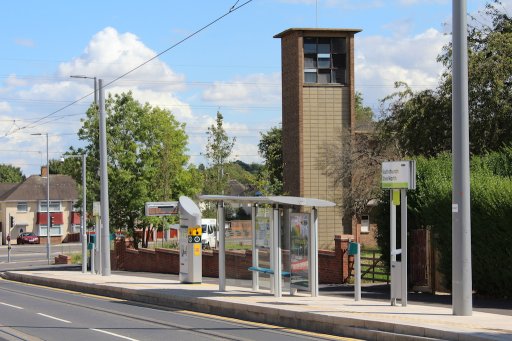 Nottingham Express Transit tram stop at Southchurch Drive North