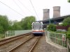 thumbnail picture of Sheffield Supertram tram 117 at Meadowhall South/Tinsley