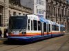 thumbnail picture of Sheffield Supertram tram 108 at Fitzalan Square/Ponds Forge stop