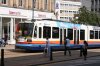 thumbnail picture of Sheffield Supertram tram 111 at Castle Square stop