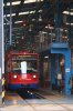 thumbnail picture of Sheffield Supertram tram new livery at Nunnery depot