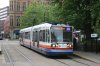 thumbnail picture of Sheffield Supertram tram 120 at Cathedral stop