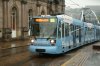 thumbnail picture of Sheffield Supertram tram 106 at Fitzalan Square/Ponds Forge stop