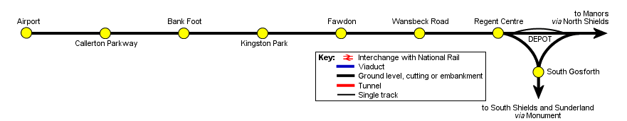 map of Airport route