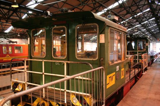 Tyne and Wear Metro ancillary vehicle at Gosforth depot