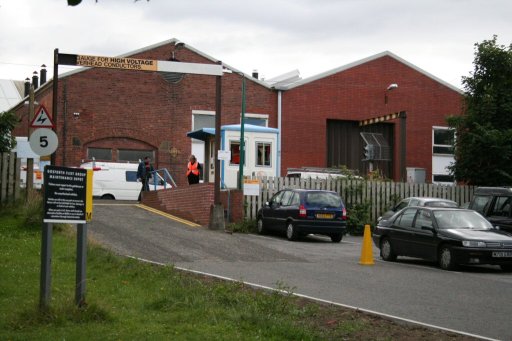 Tyne and Wear Metro station at Gosforth depot