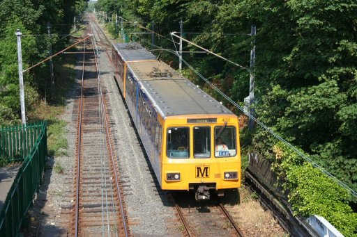 Tyne and Wear Metro unit 4031 at Benton