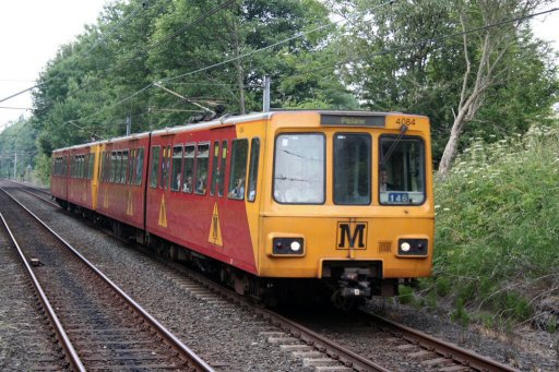 Tyne and Wear Metro unit 4084 at 