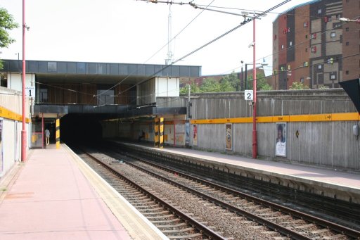 Tyne and Wear Metro station at Byker