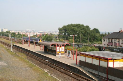 Tyne and Wear Metro station at Felling
