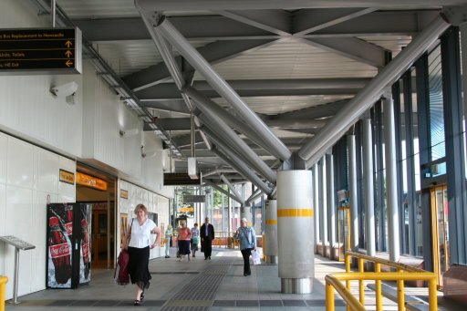 Tyne and Wear Metro station at Four Lane Ends