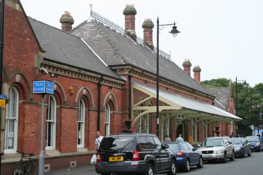 Tyne and Wear Metro station at Tynemouth