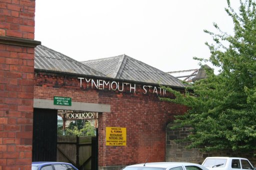 Tyne and Wear Metro station at Tynemouth